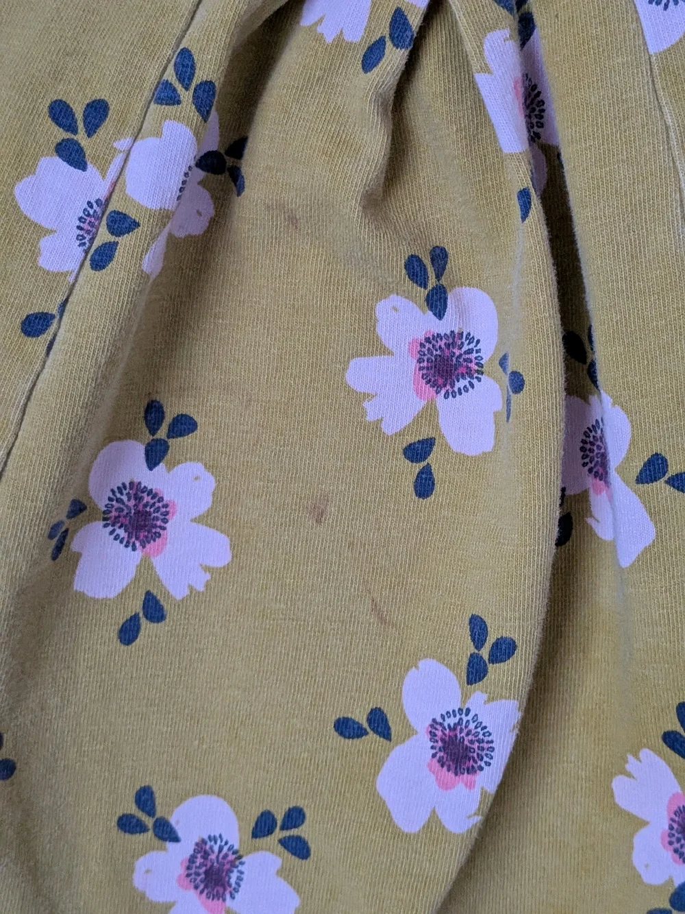Tea Collection Floral 3/4 -Sleeve Dress with Pink Blossoms